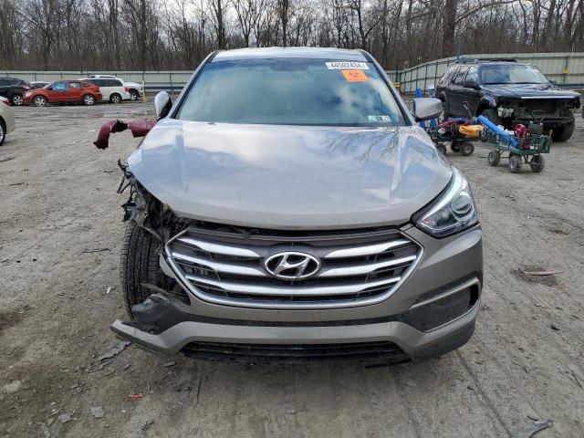 5NMZT3LB5JH083147 - 2018 HYUNDAI SANTA FE S GRAY photo 5