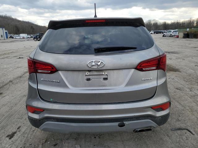 5NMZT3LB5JH083147 - 2018 HYUNDAI SANTA FE S GRAY photo 6