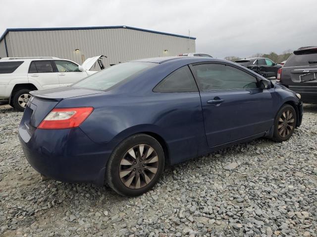 2HGFG12899H529973 - 2009 HONDA CIVIC EX BLUE photo 3