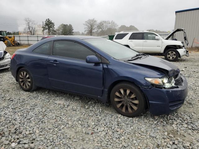 2HGFG12899H529973 - 2009 HONDA CIVIC EX BLUE photo 4