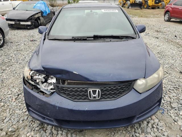 2HGFG12899H529973 - 2009 HONDA CIVIC EX BLUE photo 5