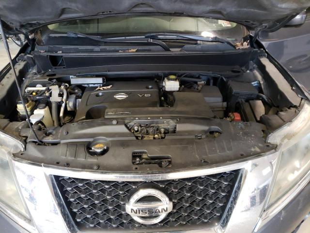 5N1AR2MM0DC611911 - 2013 NISSAN PATHFINDER S GRAY photo 12