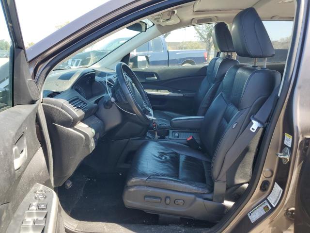 2HKRM3H74EH524082 - 2014 HONDA CR-V EXL GRAY photo 7