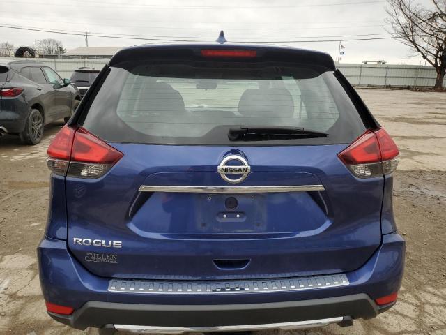 5N1AT2MT4HC794020 - 2017 NISSAN ROGUE S BLUE photo 6