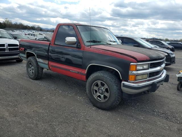 1GTEK14K9NZ539625 - 1992 GMC SIERRA K1500 TWO TONE photo 4