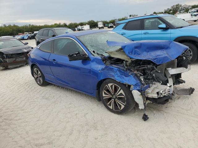 2HGFC3B77HH351221 - 2017 HONDA CIVIC EXL BLUE photo 4