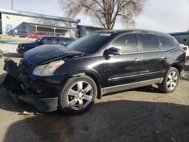 1GNEV33D49S120951 - 2009 CHEVROLET TRAVERSE LTZ BLACK photo 1