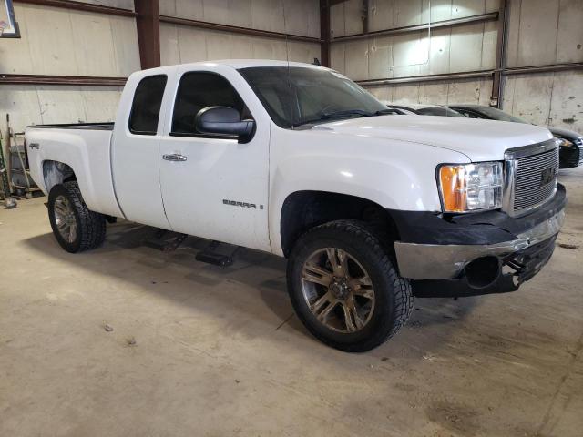 2GTEK19J581246740 - 2008 GMC SIERRA K1500 WHITE photo 4