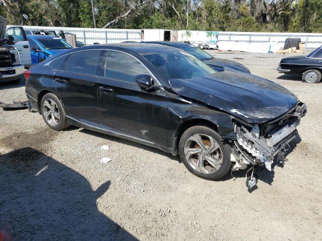 1HGCV1F41JA143793 - 2018 HONDA ACCORD EX 黑色 照片 4