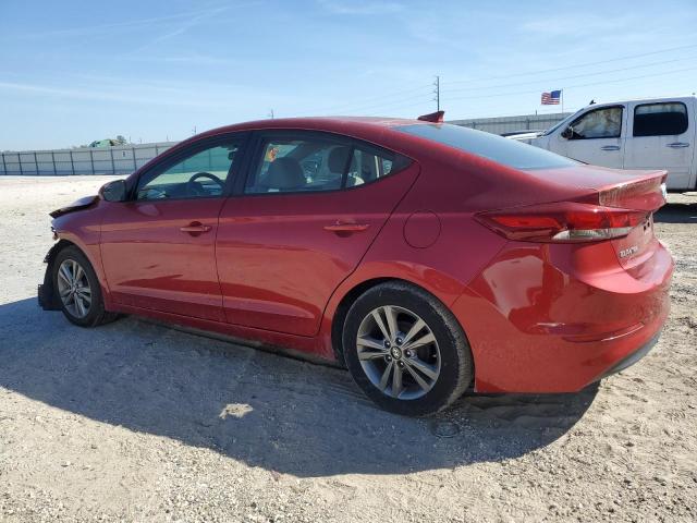 5NPD84LF9HH140869 - 2017 HYUNDAI ELANTRA SE RED photo 2