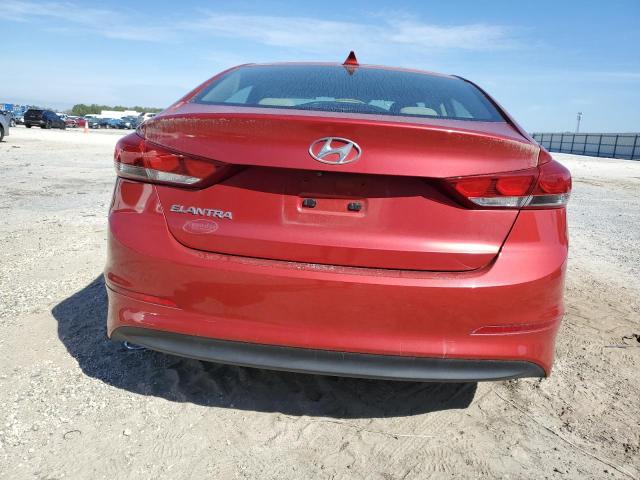 5NPD84LF9HH140869 - 2017 HYUNDAI ELANTRA SE RED photo 6