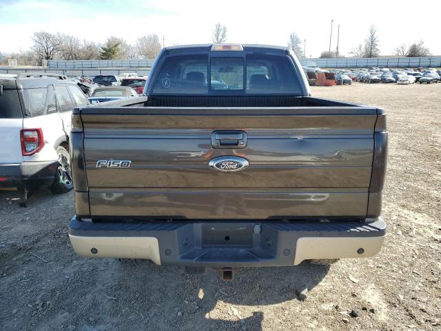 1FTPW14V99KC43462 - 2009 FORD F150 SUPERCREW BROWN photo 6