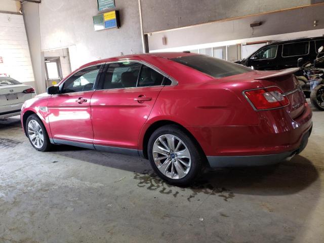 1FAHP2FW8AG122464 - 2010 FORD TAURUS LIMITED RED photo 2