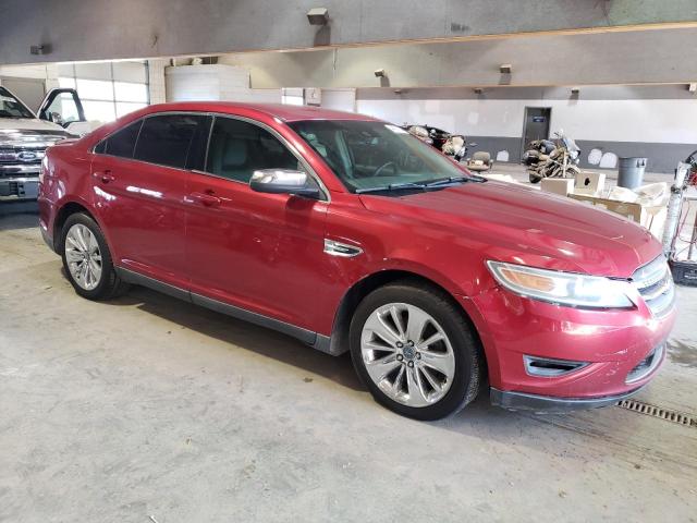 1FAHP2FW8AG122464 - 2010 FORD TAURUS LIMITED RED photo 4
