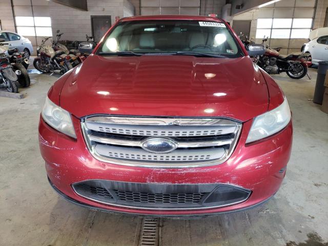 1FAHP2FW8AG122464 - 2010 FORD TAURUS LIMITED RED photo 5