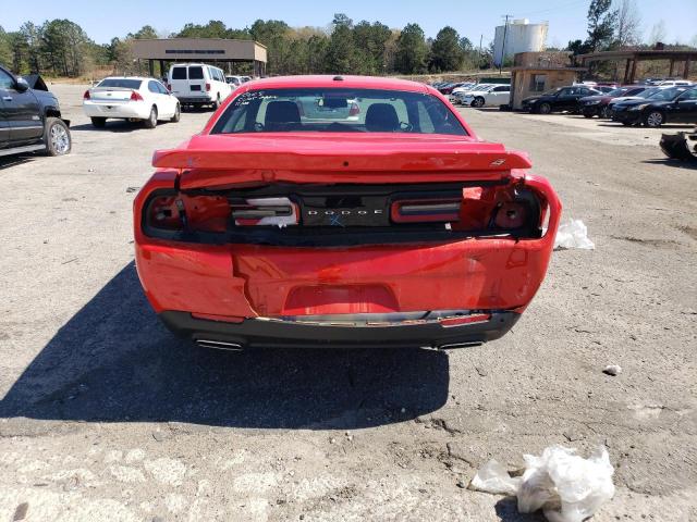 2C3CDZKG2NH238746 - 2022 DODGE CHALLENGER GT RED photo 6