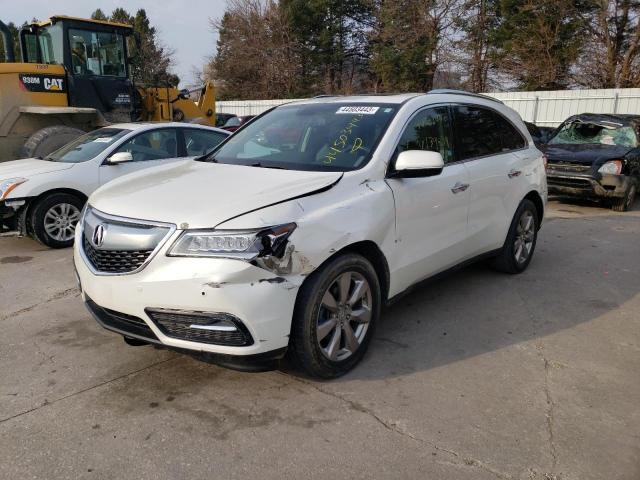 5FRYD4H89FB031331 - 2015 ACURA MDX ADVANCE WHITE photo 1