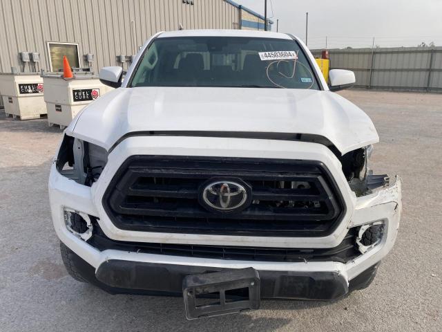 5TFAX5GN2LX185498 - 2020 TOYOTA TACOMA DOUBLE CAB WHITE photo 5