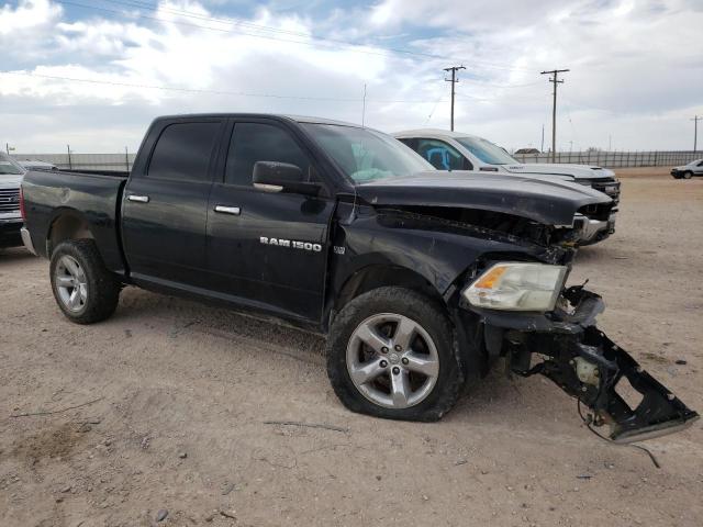 1C6RD7LT0CS160468 - 2012 DODGE RAM 1500 SLT BLACK photo 4