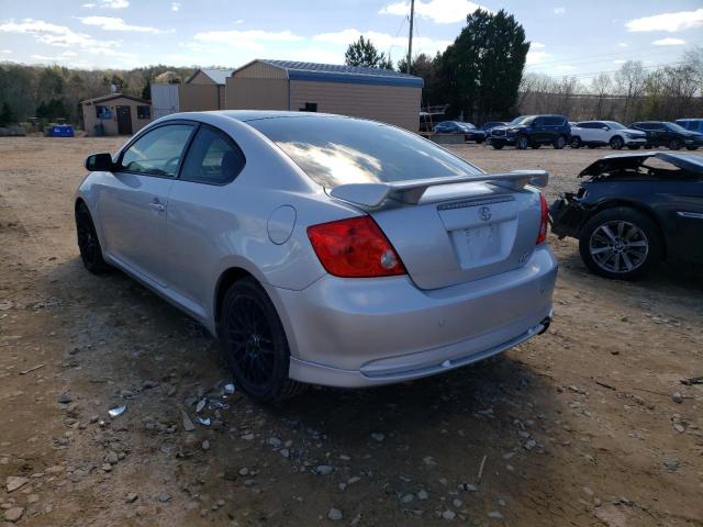 JTKDE167370188691 - 2007 TOYOTA SCION TC ვერცხლისფერი ფოტო 3