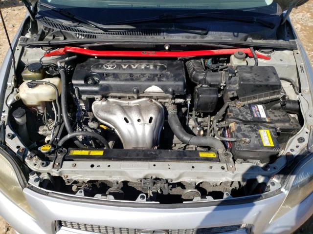 JTKDE167370188691 - 2007 TOYOTA SCION TC ვერცხლისფერი ფოტო 7