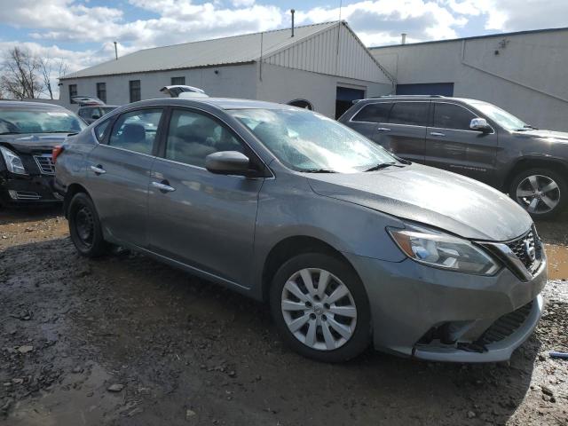 3N1AB7AP1KY207673 - 2019 NISSAN SENTRA S GRAY photo 4