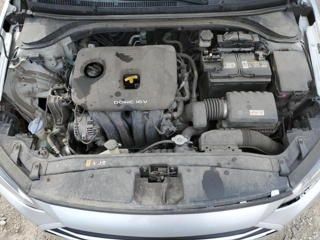 5NPD74LF9HH055887 - 2017 HYUNDAI ELANTRA SE SILVER photo 11