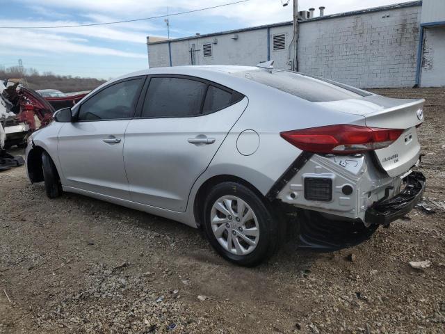 5NPD74LF9HH055887 - 2017 HYUNDAI ELANTRA SE SILVER photo 2