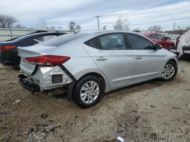 5NPD74LF9HH055887 - 2017 HYUNDAI ELANTRA SE SILVER photo 3