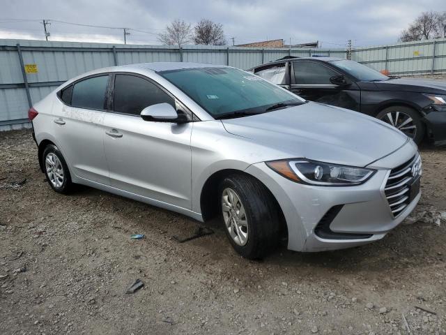 5NPD74LF9HH055887 - 2017 HYUNDAI ELANTRA SE SILVER photo 4