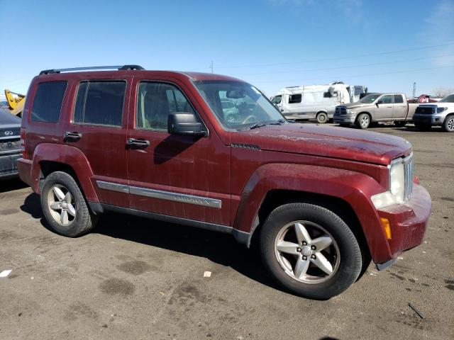 1J8GN58K08W155751 - 2008 JEEP LIBERTY LIMITED BURGUNDY photo 4