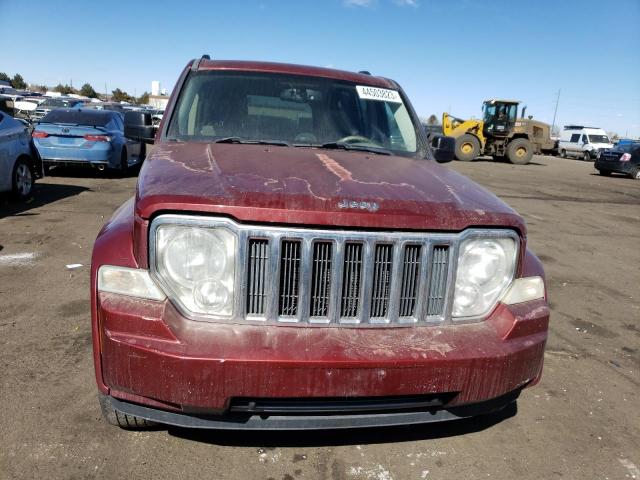 1J8GN58K08W155751 - 2008 JEEP LIBERTY LIMITED BURGUNDY photo 5