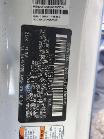 JF1ZNAA15D1717215 - 2013 TOYOTA SCION FR-S ლურჯი ფოტო 12