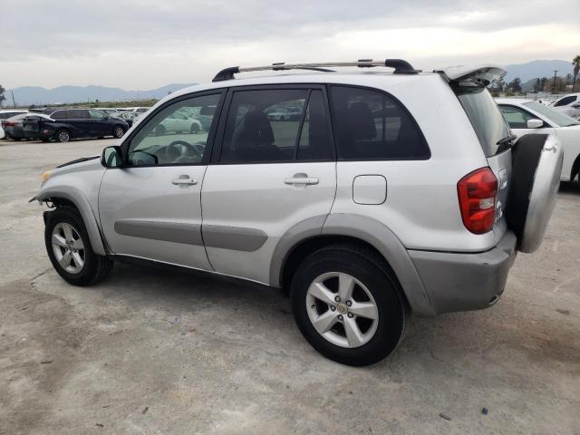 JTEGD20V440006265 - 2004 TOYOTA RAV4 SILVER photo 2