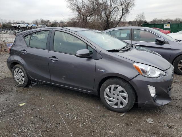 JTDKDTB32F1099090 - 2015 TOYOTA PRIUS C CHARCOAL photo 4