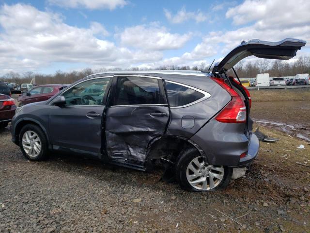 2HKRM4H70GH697428 - 2016 HONDA CR-V EXL GRAY photo 2