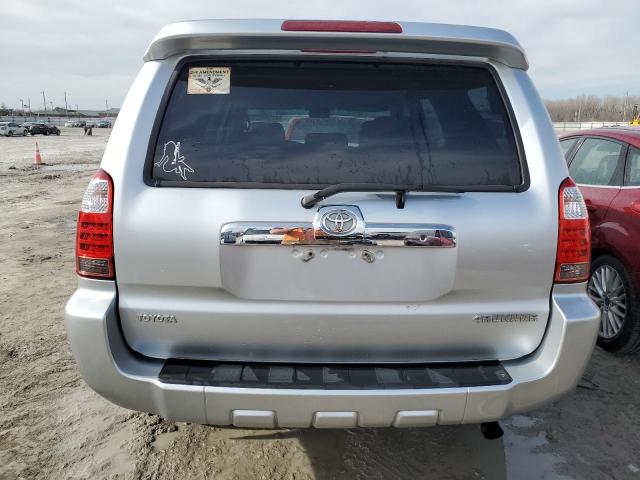 JTEBU14RX78093466 - 2007 TOYOTA 4RUNNER SR5 SILVER photo 6