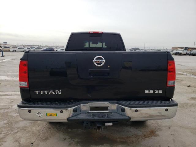 1N6AA06E48N300334 - 2008 NISSAN TITAN XE BLACK photo 6