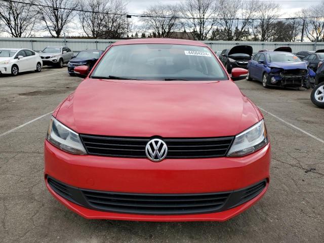 3VWDP7AJ2CM119826 - 2012 VOLKSWAGEN JETTA SE RED photo 5