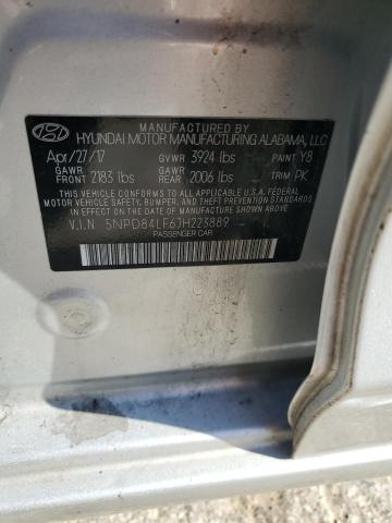 5NPD84LF6JH223889 - 2018 HYUNDAI ELANTRA SEL SILVER photo 13