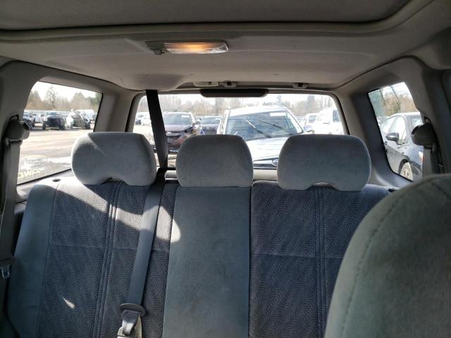 JF1SF65681H750469 - 2001 SUBARU FORESTER S ვერცხლისფერი ფოტო 10