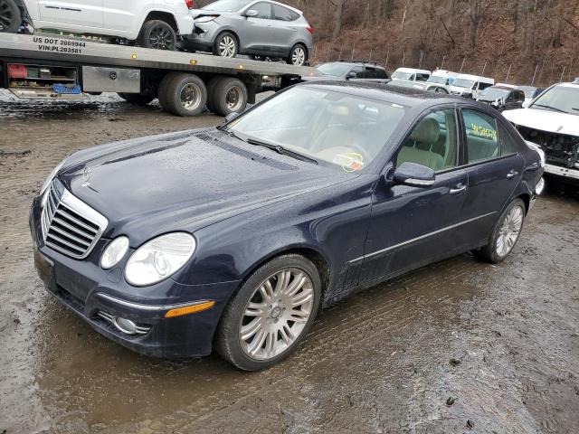 WDBUF87X88B261196 - 2008 MERCEDES-BENZ E 350 4MATIC BLUE photo 1