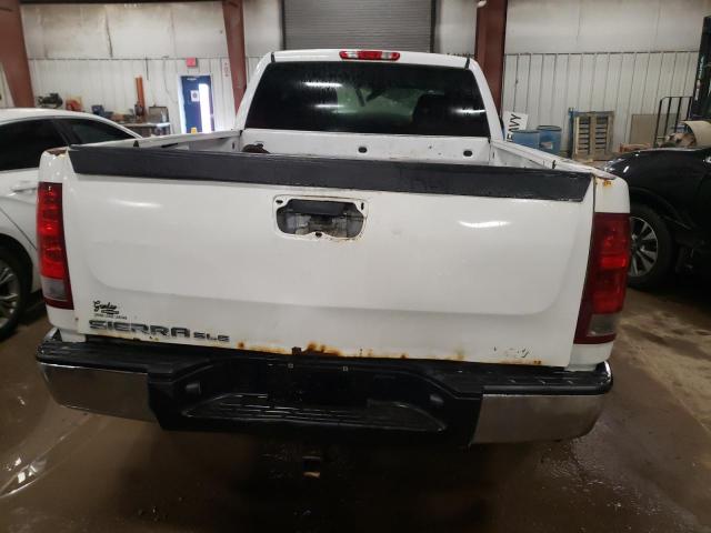 1GTR1VE08DZ134329 - 2013 GMC SIERRA C1500 SLE WHITE photo 6