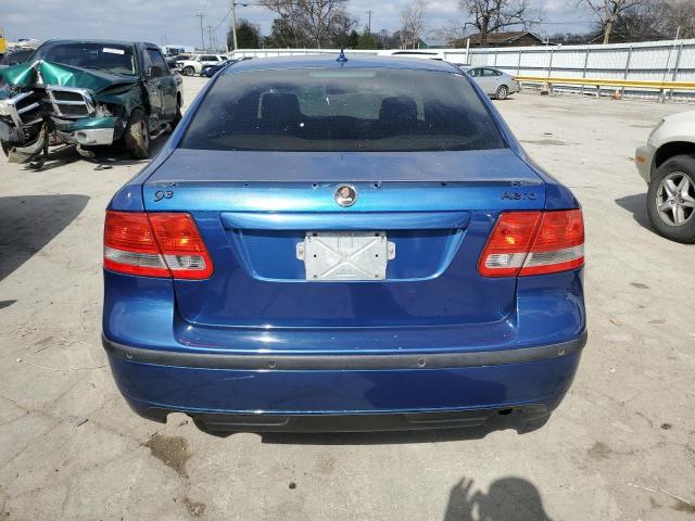 YS3FH41U361135660 - 2006 SAAB 9-3 AERO BLUE photo 6