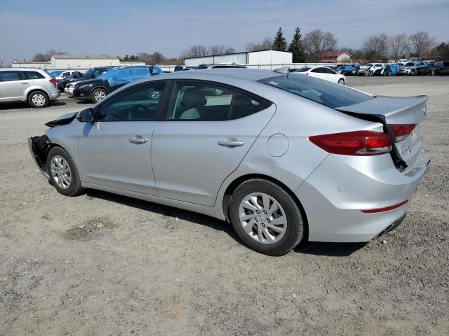 5NPD74LF3HH104484 - 2017 HYUNDAI ELANTRA SE SILVER photo 2