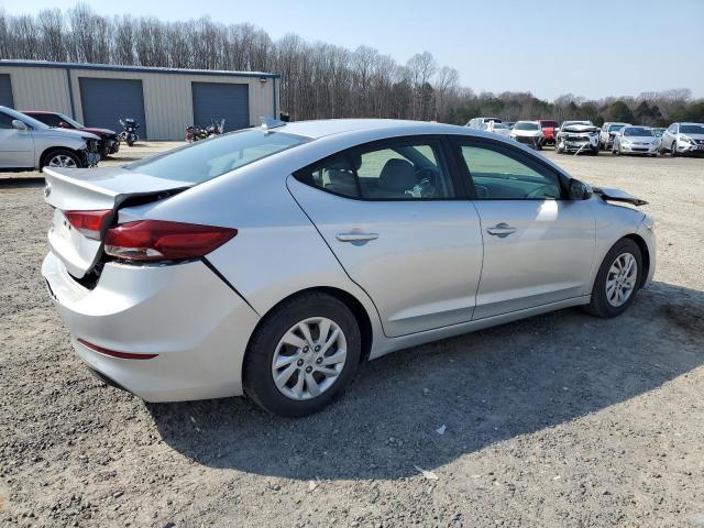 5NPD74LF3HH104484 - 2017 HYUNDAI ELANTRA SE SILVER photo 3