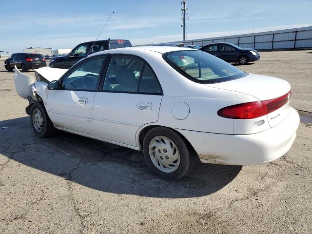 1MELM13P8VW658457 - 1997 MERCURY TRACER LS WHITE photo 2