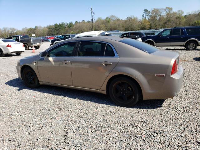 1G1ZH57B88F232545 - 2008 CHEVROLET MALIBU 1LT ოქროსფერი ფოტო 2