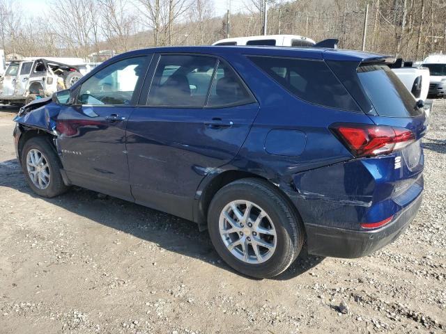 3GNAXSEG2PL179762 - 2023 CHEVROLET EQUINOX LS BLUE photo 2