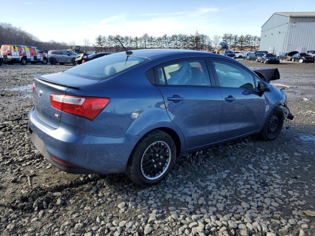 KNADM4A30G6659030 - 2016 KIA RIO LX BLUE photo 3